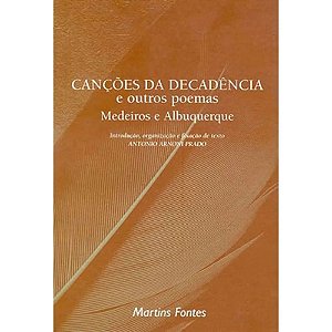 Livro Canções da decadência e outros poemas