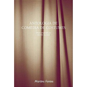 Livro Antologia de comédia de costumes