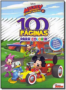 Livro 100 Páginas Para Colorir - Mickey