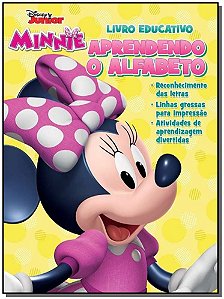 Livro Aprendendo O Alfabeto - Minnie