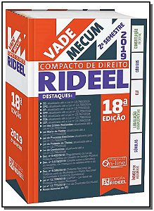 Livro Vade Mecum Compacto De Direito - 18Ed/19
