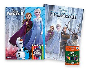Livro Kit Diversão - Frozen 2
