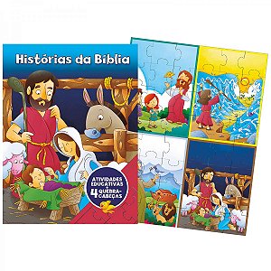 Livro Aprender Brincando Com Quebra-Cabeças - Histórias D...