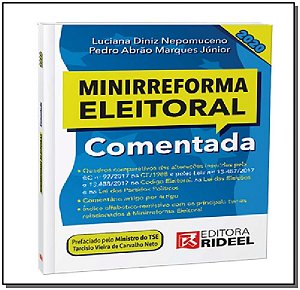 Livro Minirreforma Eleitoral Comentada 2020