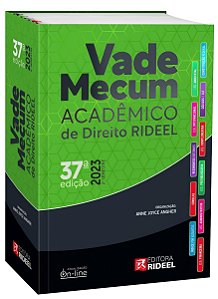 Livro Vade Mecum Acadêmico De Direito Rideel - 37Ed/23
