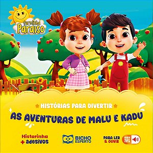 Livro Histórias Para Divertir Aventuras De Malu E Kadu