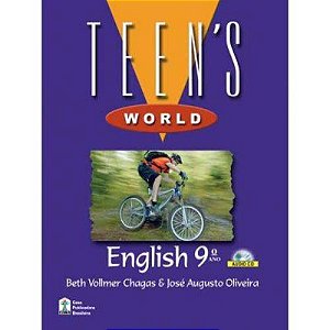 Livro Teens World Englhish 9º Ano Com Cd - 1ª
