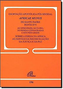 Livro Africae Munus - Exortação Apostólica Pós-Sinodal - ...