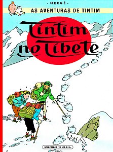 Livro Tintim no tibete