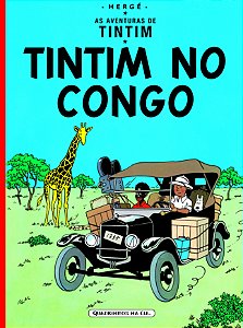 Livro Tintim no Congo