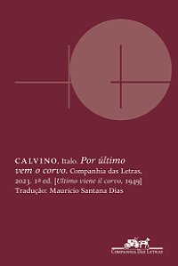 Livro Por Último Vem O Corvo
