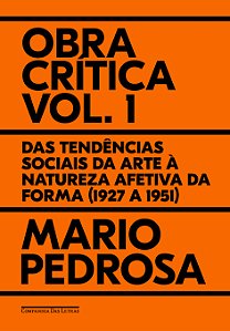 Livro Obra crítica, vol. 1: Das tendências sociais da art...