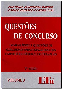 Livro Questões De Concurso - Vol.03