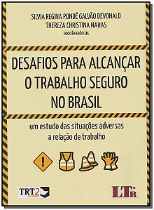 Livro Desafios Para Alcançar O Trabalho Seguro No Brasil