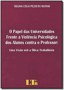Livro Papel Das Universidades Frente À Violência Psicológ...