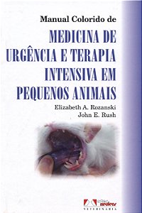 Livro Manual colorido de medicina de urgência e terapia i...