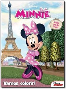 Livro Disney - Vamos colorir - Minnie