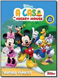 Livro Disney - Vamos colorir - Mickey Mouse
