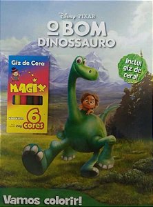 Livro Disney - Vamos colorir - O bom Dinossauro