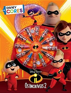 Livro Disney - Cores -  Os Incriveis 2