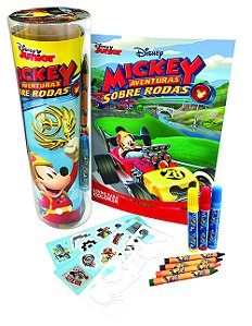 Livro Disney - Tubo histórias para colorir - Mickey