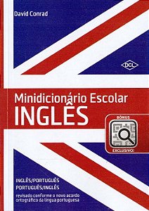 Livro Minidicionário escolar de inglês - NV - qrcode