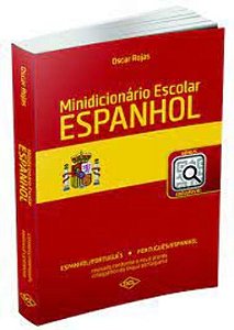 Livro Minidicionário escolar espanhol -NV - qrcode