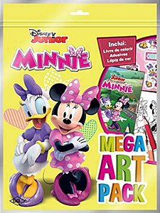 Livro Disney - Mega art pack - Minnie