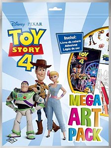 Livro Disney - Mega art pack - Toy Story 4