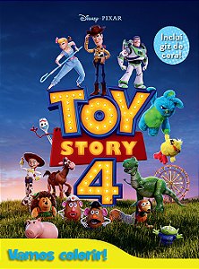 Livro Disney - Vamos colorir - Toy Story 4