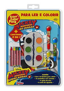 Livro Disney - Super color pack - Mickey