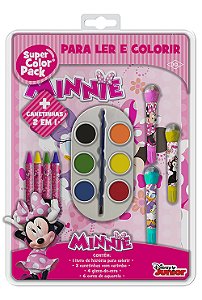 Livro Disney - Super color pack - Minnie