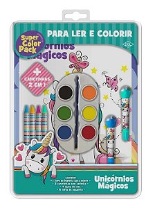 Livro Super color pack - Unicórnios