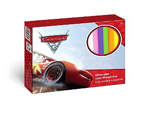 Livro Disney - Diversão com massinha - Carros 3