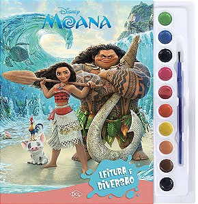 Livro Disney - Aquarela - Moana
