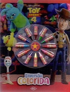 Livro Disney - Cores - Toy Story 4