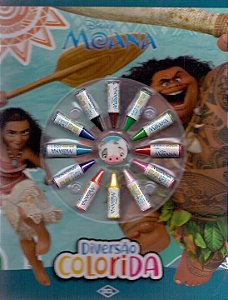 Livro Disney - Cores - Moana