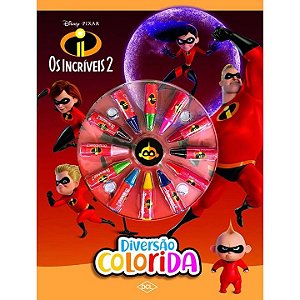 Livro Disney - Cores - Os incríveis 2