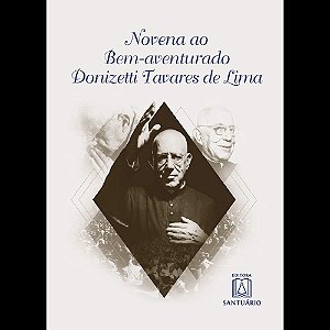 Livro Novena ao bemaventurado donizetti tavares de lima