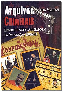 Livro Arquivos criminais
