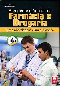 Livro Atendente E Auxiliar De Farmácia E Drogaria