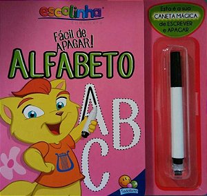 Livro Fácil de Apagar: Alfabeto (Escolinha Todolivro)