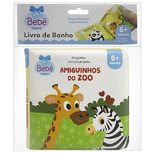 Livro Amiguinhos - Um Livro de Banho: Amiguinhos do Zoo