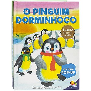 Livro Bichos divertidos em 3D: Pinguim Sonolento, O
