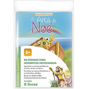 Livro Histórias Bíblicas Favoritas-Kit c/8 Und