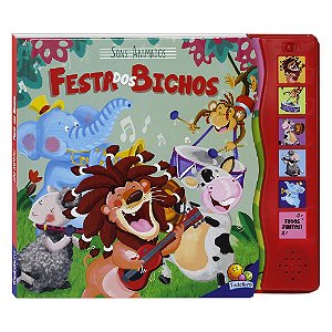 Livro Sons Animados: Festa dos Bichos