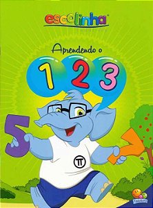 Livro Escolinha Aprendendo o...123