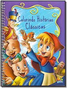 Livro Colorindo Histórias Clássicas