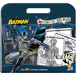 Livro Mania de Colorir: Batman