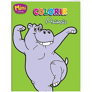 Livro Mini - Colorir: Animais